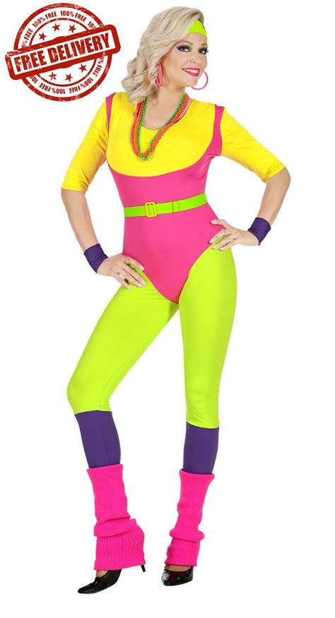 80s Aerobics Instructor Costume Fancy Aerobic Outfits 80s
