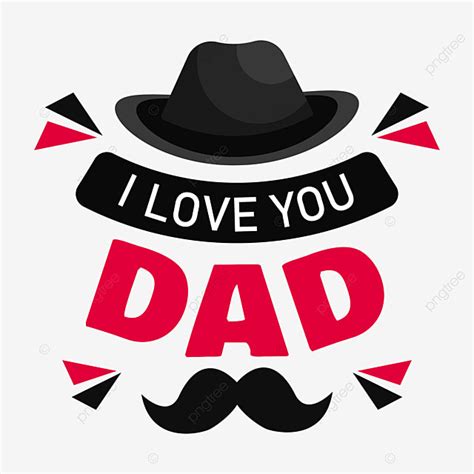 Te Amo Papá Fathers Day Vector Clipart Design Png Te Amo Papá Papi