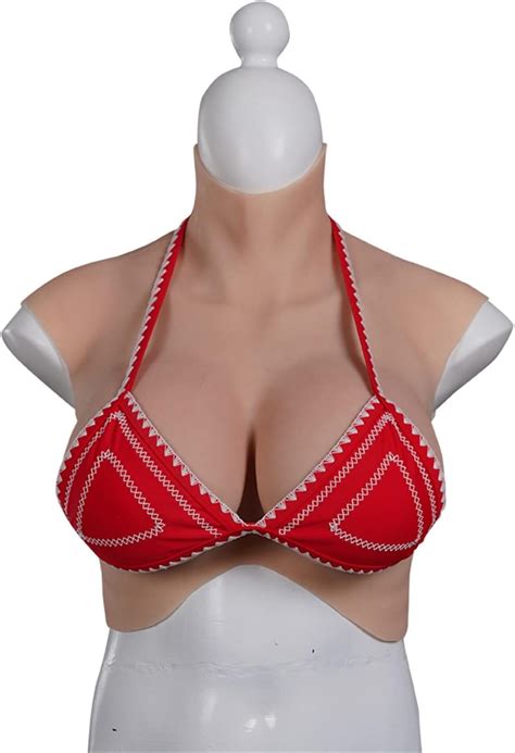 Goutui Crossdresser Breast Silicone Filled H Cup Realistic Breast Enhancer False