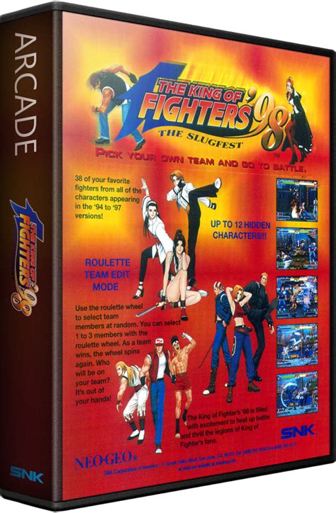 The King Of Fighters 98 The Slugfest Images Launchbox Games Database