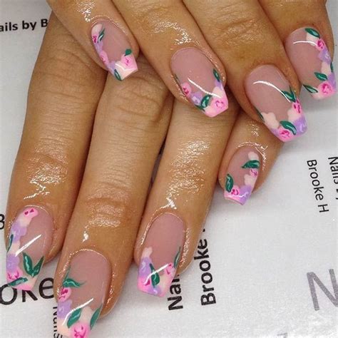 50 Flower Nail Designs For Spring Stayglam Flower Nails Floral Nails Nail Designs Spring