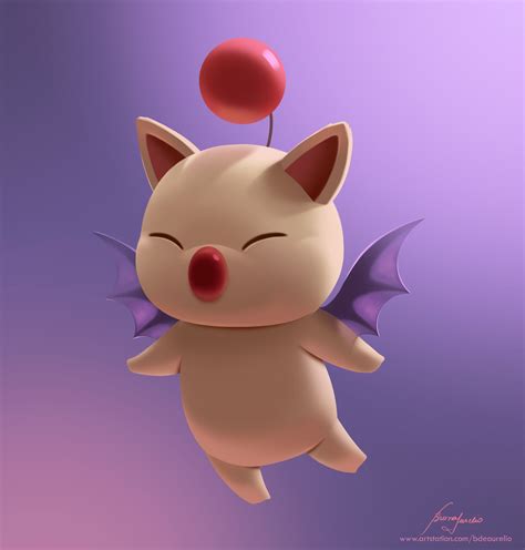 Artstation Kupo Moogle Final Fantasy Bruna Aur Lio Final