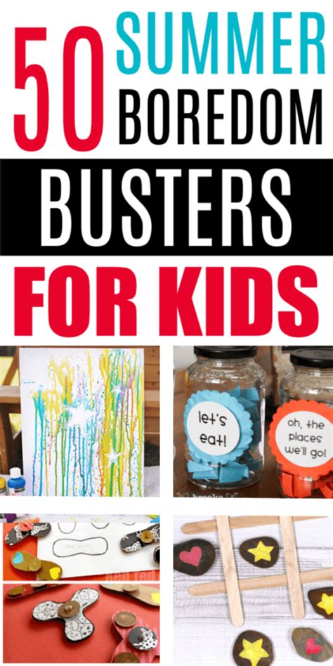 50 Summer Boredom Busters For Kids Perfection Pending