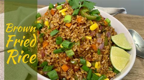 Brown Fried Rice How To Make Chinese Fried Rice Recipe Rice Recipe Yumvegcooking Youtube