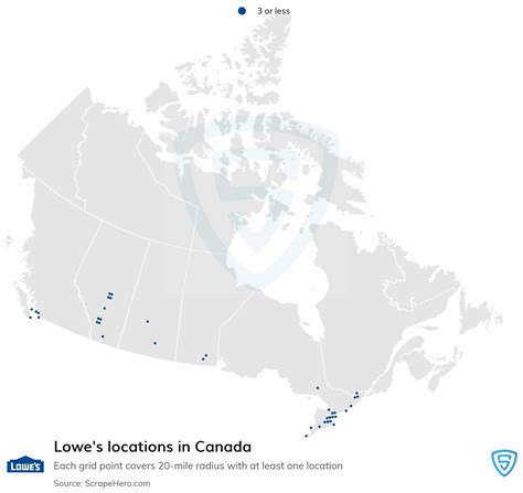 List Of All Lowes Store Locations In Canada Scrapehero Data Store