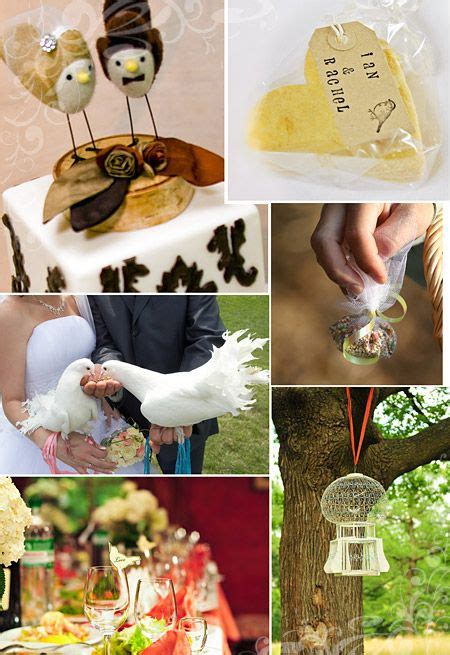 46 Best Love Bird Wedding Images On Pinterest Bird Theme Weddings
