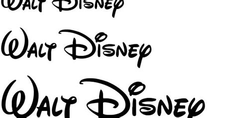 12 Disney Truetype Font Images Disney Fonts Walt Disney Font For