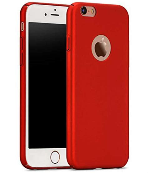 Apple Iphone 7 Plain Cases Case Cloud Red Plain Back Covers Online