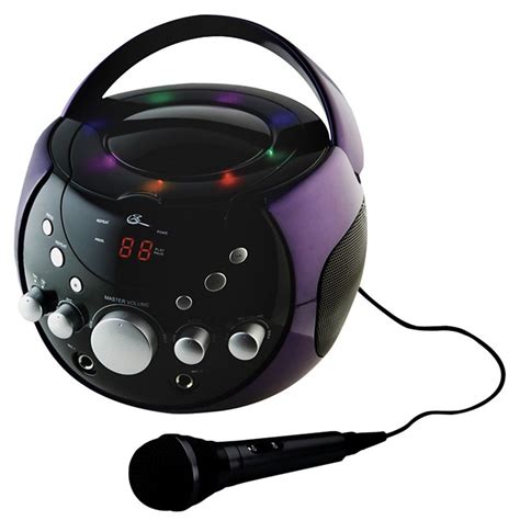 Gpx Portable Karaoke Party Machine With Automatic Voice Control Shop
