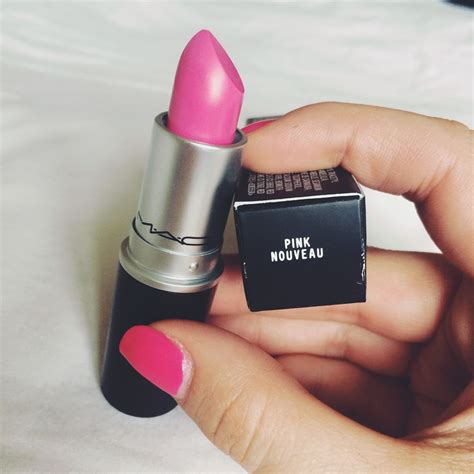 Mac Pink Nouveau Great Hot Pink Lipstick Bold Lipstick
