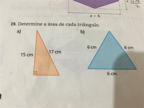 Exercício De Area De Triangulo EDUCA