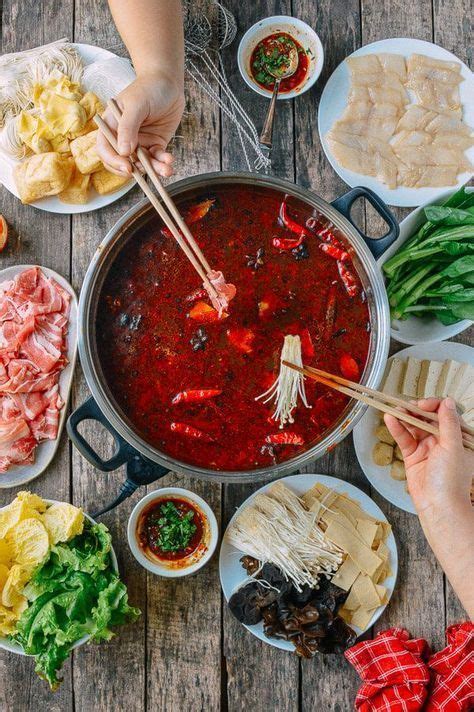 Sichuan Hot Pot Recipe Asian Recipes Food Food Recipes
