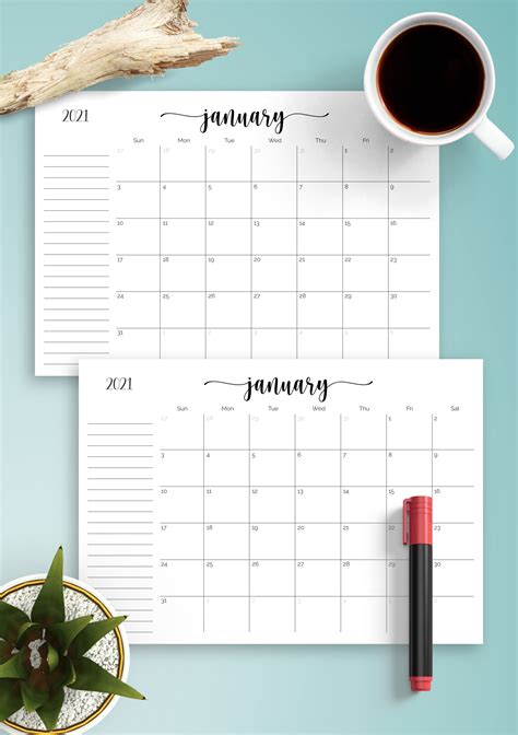 Blank Printable Calendar 2022 Pdf 2020 Yearly Calendar With Blank