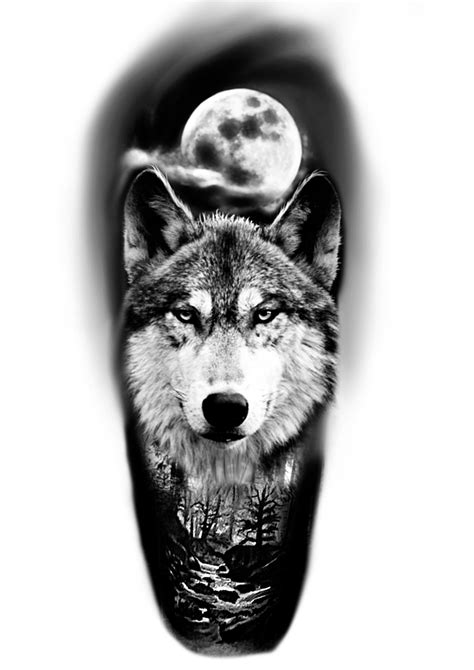 Pin By Sidney Da Silva Neiva On Ideias Wolf And Moon Tattoo Wolf