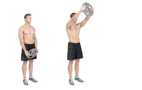How To Do The Front Plate Raise Mens Health