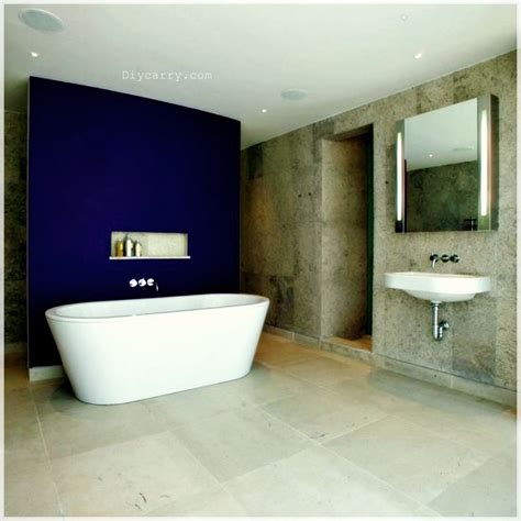 Using a patterned tile on the bathroom floor is a great way to add color and design without it being visually overwhelming. 30 nice pictures and ideas bath and tile innovations