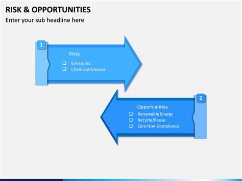 Risk And Opportunities Powerpoint Template Sketchbubble