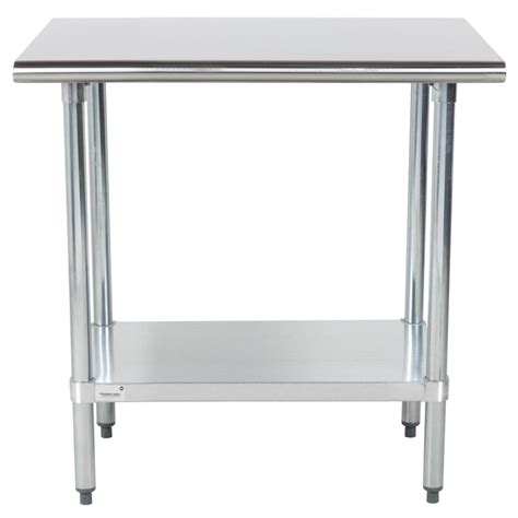 Advance Tabco Glg 303 30 X 36 14 Gauge Stainless Steel Work Table