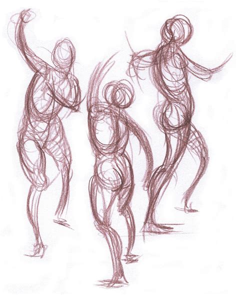 Gesture And Action Drawing Classic Human Anatomy In Motion The