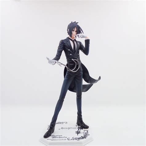 Anime Black Butler Sebastian Michaelis Pvc Action Figure Collectible Model Doll Toy 20cm Buy