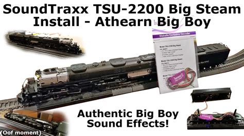 Soundtraxx Tsunami Big Steam Tsu Dcc Sound Decoder Install