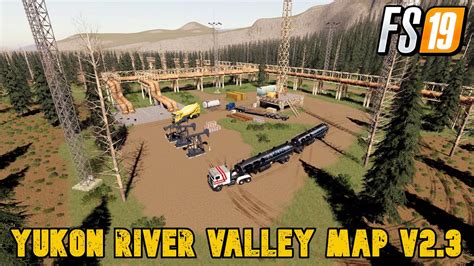 Release Live No Comentary Fs19 Yukon River Valley Map V23 Farming