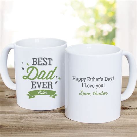 Personalized Best Dad Mug Tsforyounow