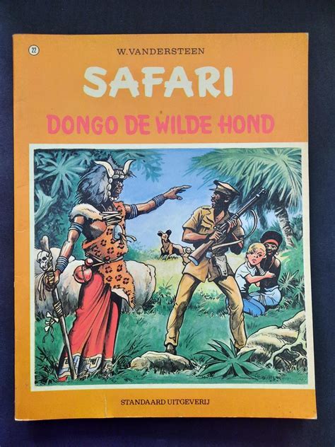 Safari Wily Vandersteen Dongo De Wilde Hond Met Rebusblad En