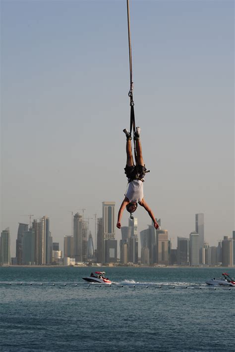 Bungee Jumping At The Peal Qatar Bungee Jumping Has Never Flickr