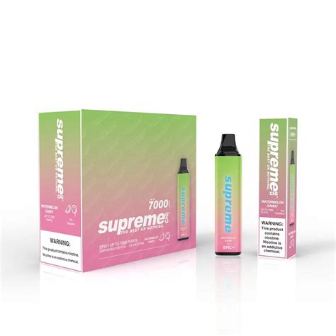 Supreme Epic 7000 Puffs Huge Power Watermelon Candy 10 Pack