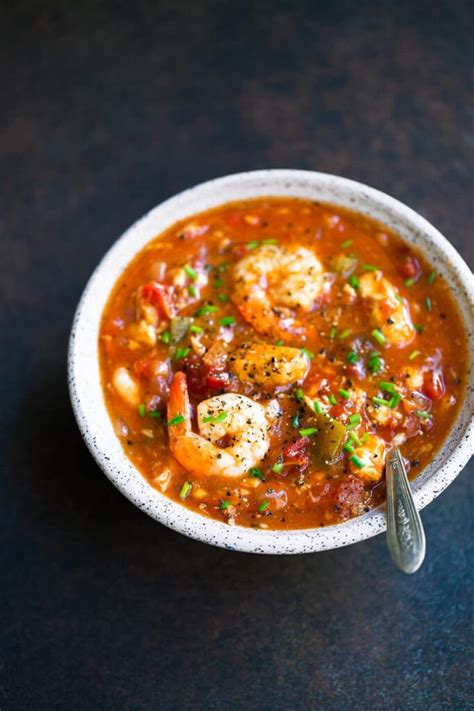 Most of these meals are made in less than 30 minutes, and will require very little actual we are keeping the focus on instant pot recipes today so that you busy folks can eat well with less work in the kitchen! Whole30 Instant Pot Seafood Gumbo (Paleo, Low Carb, Dairy ...
