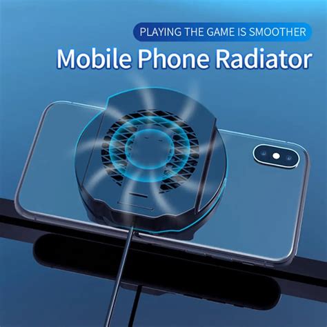 Universal Portable Mobile Phone Radiator Gaming Phone Cooler Adjustable