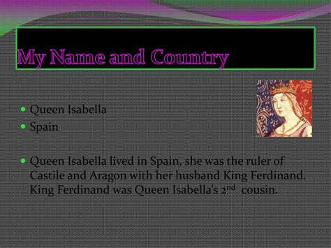 Ppt Queen Isabella Powerpoint Presentation Free Download Id