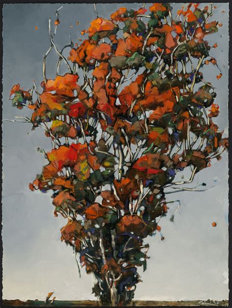 John Fincher Rustler 2015 Oil On Paper 30 X 22 Painting
