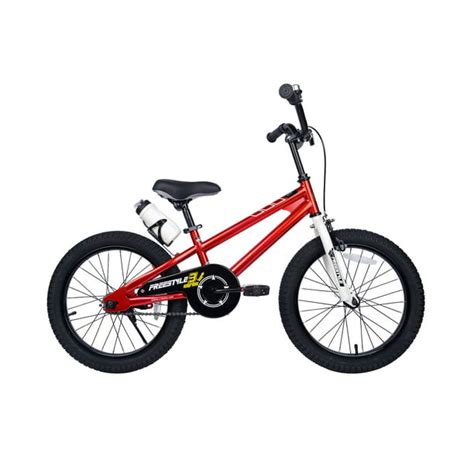 Royalbaby Freestyle Kids Bike 18 Inch Girls And Boys Kids Bicycle Red