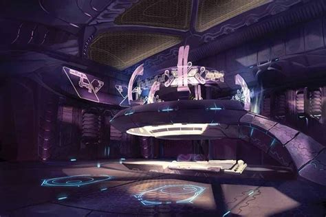 Image Result For Halo Covenant Ship Corridor Space Ship Concept Art