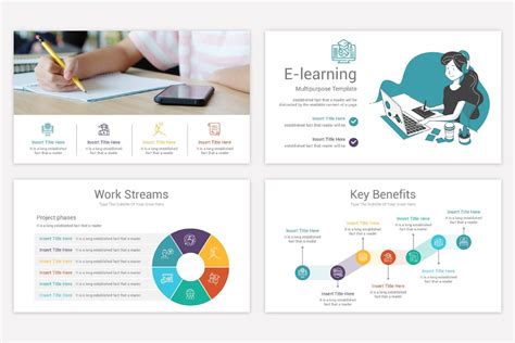 E Learning Free Powerpoint Presentation Template Nulivo Market Riset
