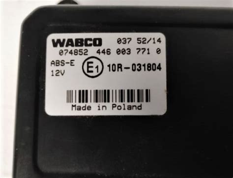 Used Wabco Smart Trac Electronic Control Unit Pn 400 864 701 0