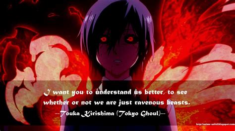 My Anime Review Tokyo Ghoul Quotes