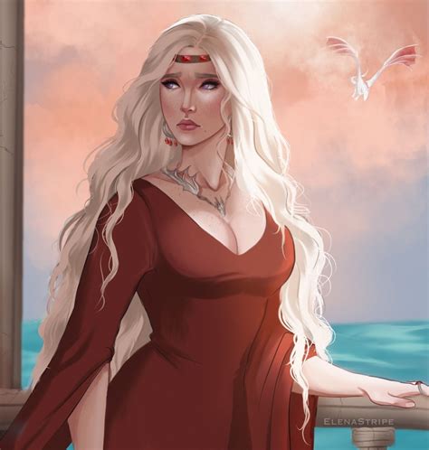 ElenaStripe Targaryen OC Fantasy Character Design Character Concept
