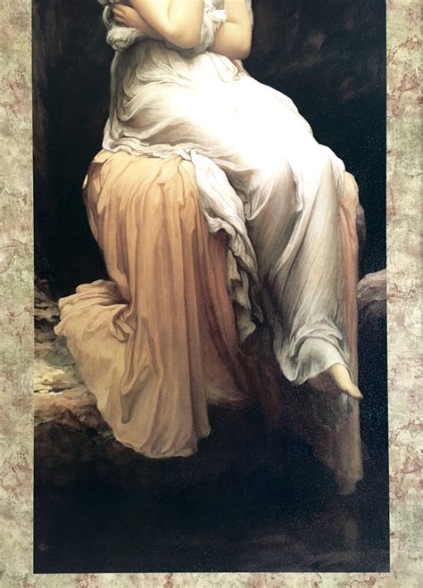 Figurative Art By Frederic Leighton Painting Antique Style