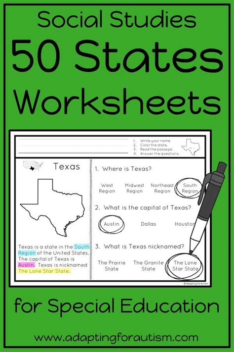 Worksheets For Social Studies