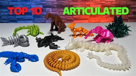 Best 3d Printed Articulated Animals With Cool Timelapse Youtube