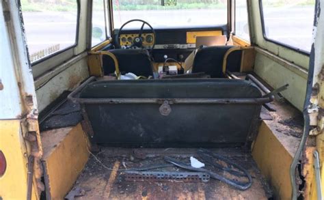 Rare Factory Snow Plow 1971 Ih Scout Sno Star Edition Barn Finds