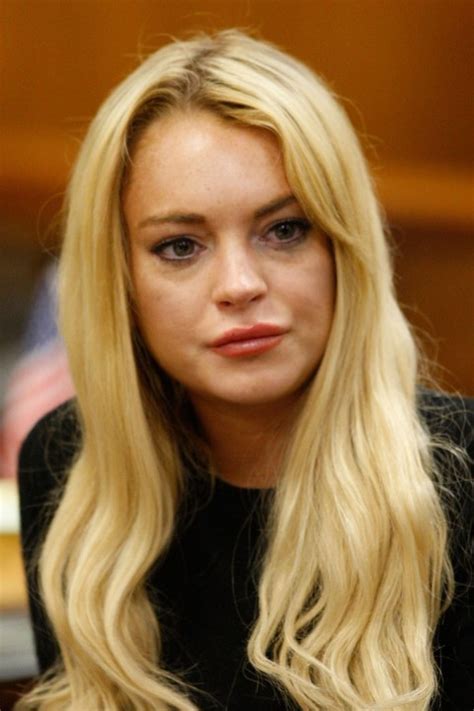 Hot Celebrity Hollywood Lindsay Lohan Crack Tears Earn 90 Days In Jail