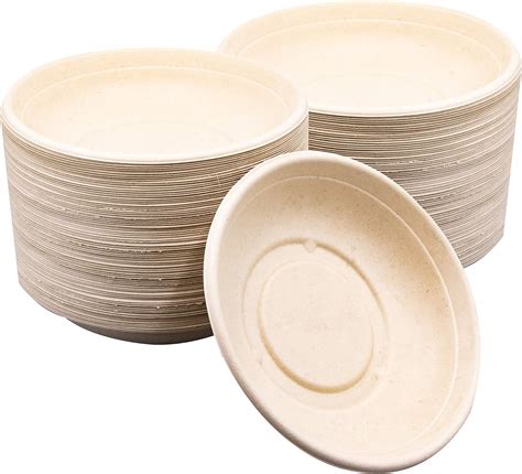 Upper Midland Products 75 Pk Disposable 24 Oz Eco Friendly Bowls