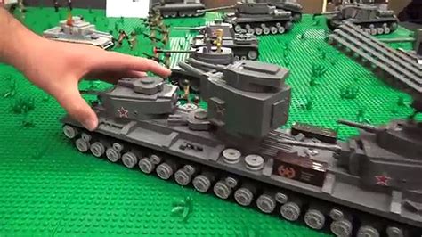 Lego Fictional Russian Wwii Tanks World War Brick 2017 Video