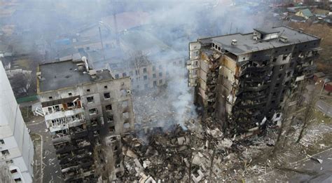Cidade Perto De Kiev Está “quase Completamente Destruída“ Diz Oficial Ucraniano