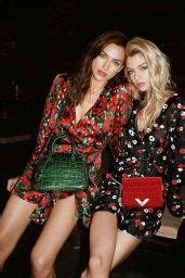 Irina Shayk And Stella Maxwell The Kooples Spring Campaign