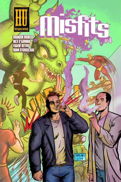 Misfits 4 Higher Universe Comics